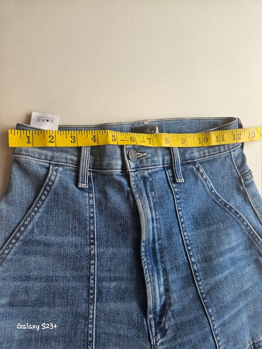 Mother- the Wrapper Patch Springy Ankle Jogger Jeans We The Animals Womens 26 - Picture 4 of 11